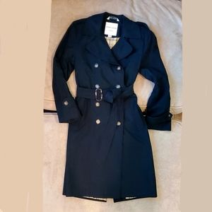 Women's soft black trench coat size XS / S